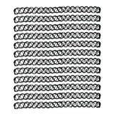 Choker Fish Wire Tattoo Necklace Elastic Retractable Goth Jewelry
