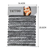 Choker Fish Wire Tattoo Necklace Elastic Retractable Goth Jewelry