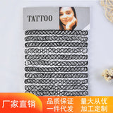 Choker Fish Wire Tattoo Necklace Elastic Retractable Goth Jewelry
