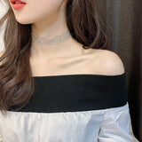 Heart Choker Necklace for Girls