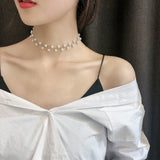 Heart Choker Necklace for Girls