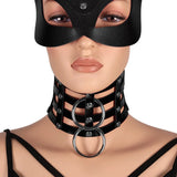 Choker Harness Sexy Necklace For Women Pu Leather Neck Chain Choker