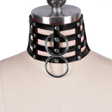 Choker Harness Sexy Necklace For Women Pu Leather Neck Chain Choker