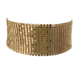 Crystal Choker Neck Chain Collar Chain Necklace