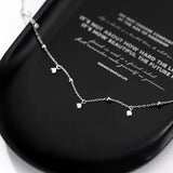 Choker Necklace Geometric Round Clavicle Chain Jewelry