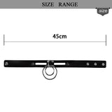 Punk Gothic Pendant Choker BDSM Harness Chain Necklace