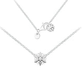 Sterling Silver Anime Couple 925 Beads Chokers DIY Chain Necklace