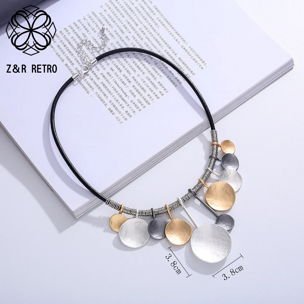 Silver Chokers Necklace for Women Costume Jewelry