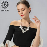 Silver Chokers Necklace for Women Costume Jewelry