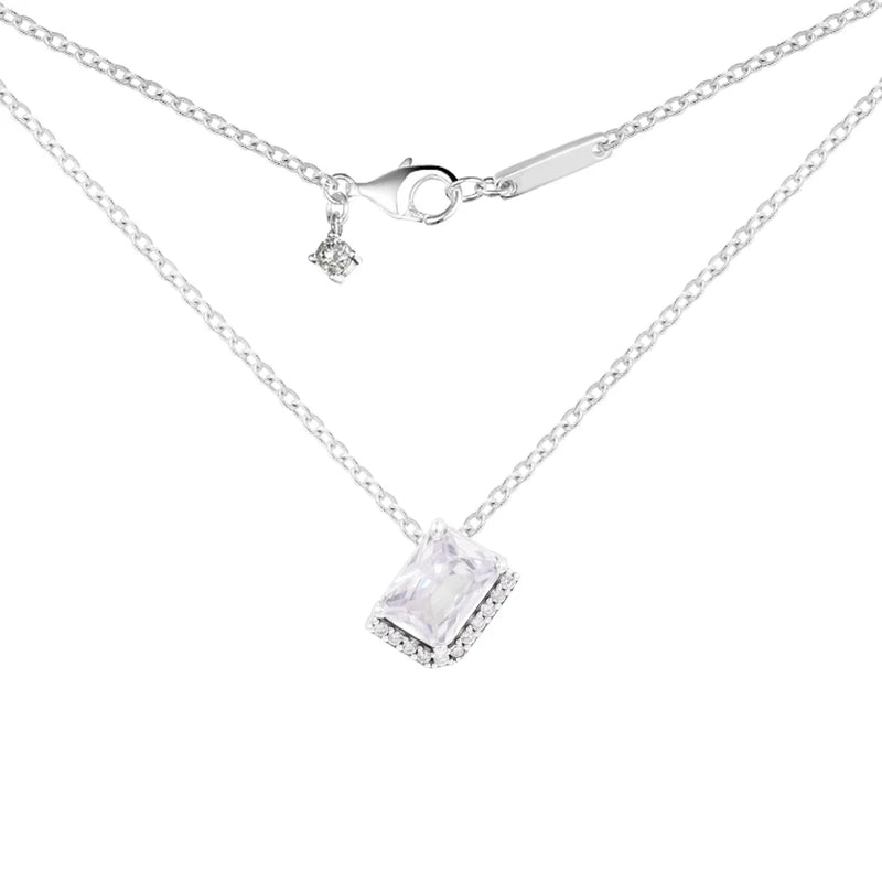 Sterling Silver Chokers Anime Couple 925 Charms DIY Chain Necklace