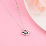 Sterling Silver Chokers Anime Couple 925 Charms DIY Chain Necklace