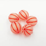 20mm 115pcs Chunky Acrylic Watermelon Beads Kids Jewelry