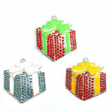 10pcs Rhinestone Pendants in Gift Box for Necklace