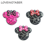 10pcs/lot Bow Minnie Pendants For Necklace