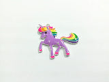 Alloy Enamel Unicorn Pendants Lot for Chunky Necklace Making