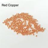 5000pcs 4mm CCB Spacer Acrylic Beads - Silvery/Gold/Rose Gold/Rhodium Plated