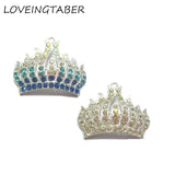 10pcs/lot Crown Rhinestone Pendants For Necklace
