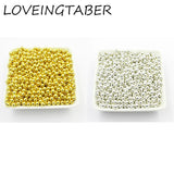 4mm-10mm Acrylic CCB Spacer Beads for DIY Jewelry Making