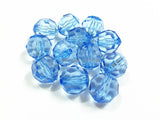 10mm-20mm Sky Transparent Faceted Acrylic Beads