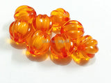 Orange Acrylic Watermelon Beads in 12mm/16mm/20mm Size