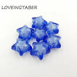 Royalblue Acrylic Star Beads - Choose Size First