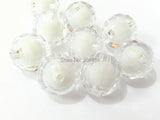 12mm/16mm/20mm Acrylic Faceted Beads