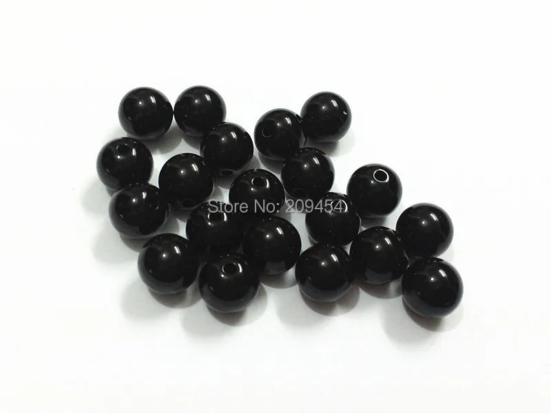 Acrylic Solid Beads 4mm-30mm