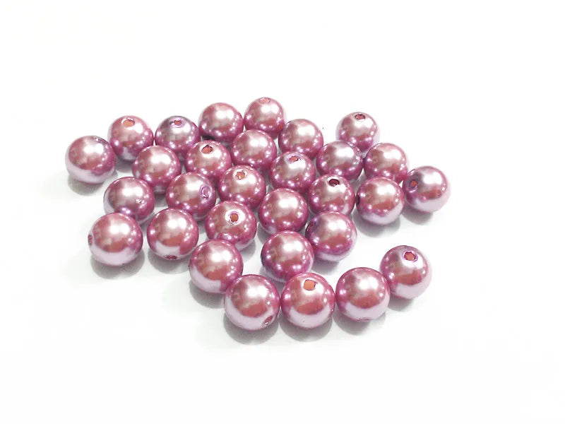 Lavender Acrylic Pearl Beads 6mm-25mm for Jewelry Making