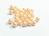 Mint Pink Acrylic Pearl Beads, Various Sizes for Jewelry Making