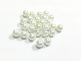 Acrylic Pearl Beads - Various Sizes - Crafting Jewelry Supplies