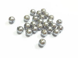 Silvery-Grey Acrylic Pearl Beads 6mm-25mm