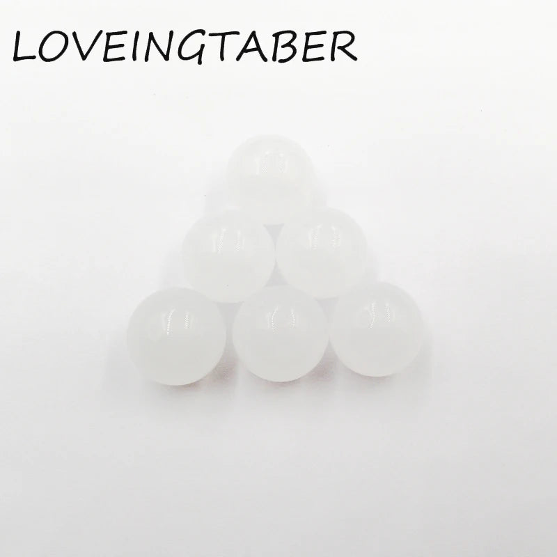 Clear Chunky Acrylic Jelly Beads for Kids Jewelry - Choose Size First