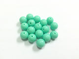 Pastel Mint Green Acrylic Solid Beads 6mm-20mm for Jewelry Making