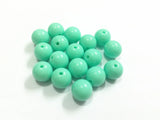 Pastel Mint Green Acrylic Solid Beads 6mm-20mm for Jewelry Making