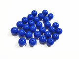 Royalblue Acrylic Solid Beads 6mm-20mm Shipment