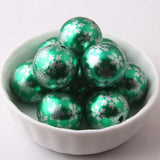 Christmas Chunky Acrylic Pearl Snowflake Beads For Kids Necklace