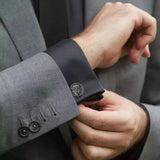 Religious Round Jesus Cuff Links Men's Jewelry