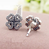 Snowflake Stud Earrings 925 Sterling Silver ER035