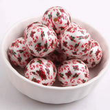 Christmas Acrylic Beads Candy Cane for Necklaces Making