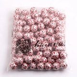 Christmas Acrylic Beads Candy Cane for Necklaces Making