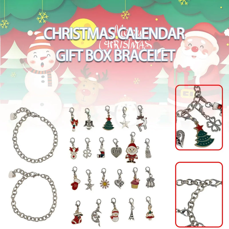 Christmas Advent Calendar Bracelet DIY Jewelry Kit
