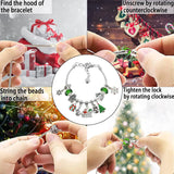 Christmas Advent Calendar Bracelet Christmas Countdown Calendar DIY Jewelry