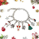 Christmas Advent Calendar DIY Charm Jewelry Kit for Girls