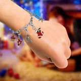 Christmas Advent Calendar DIY Charm Jewelry Kit for Girls