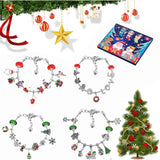 Xmas Advent Calendar Bracelet Kit for Kids