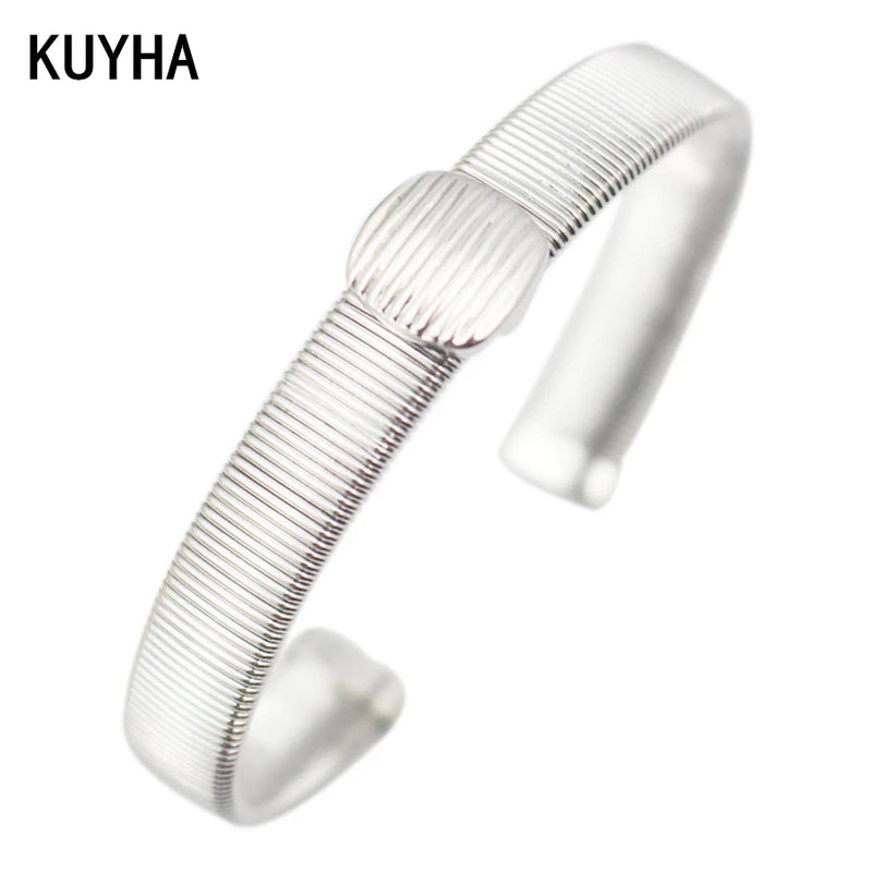 Indian Silver Metallic Bracelet for Women