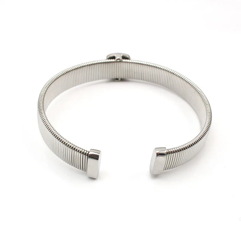 Indian Silver Metallic Bracelet for Women