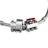 Christmas Train Charm For 925 Silver Bracelets