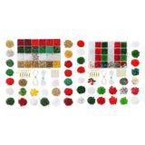 Christmas Beads Kit for Jewelry Making and Decorations