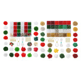 Christmas Beads Kit for Jewelry Making and Decorations